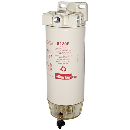 Filtre séparateur à carburant - SÉRIE RACOR SPIN-ON - Parker Hannifin France SAS - à cartouche