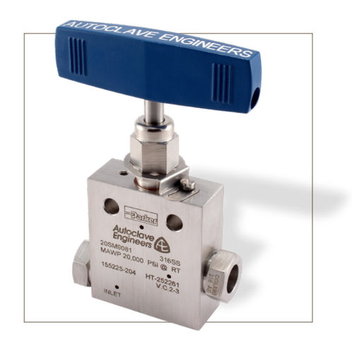 Vanne à pointeau - SM series - Parker Hannifin France SAS - manuelle / pneumatique / de réglage