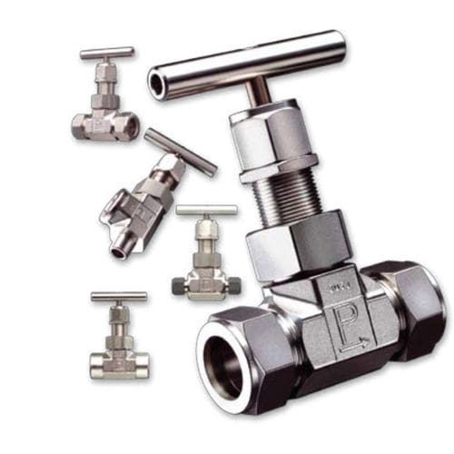 Vanne à pointeau - U series - Parker Hannifin France SAS - à levier / avec volant / d'isolement