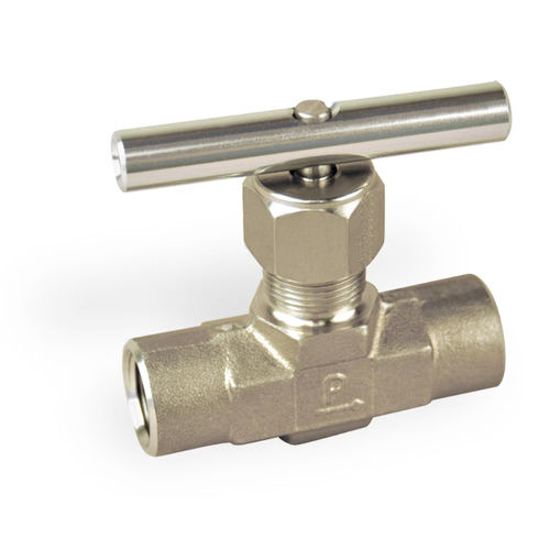 Vanne à pointeau - V series - Parker Hannifin France SAS - à levier / avec volant / d'isolement