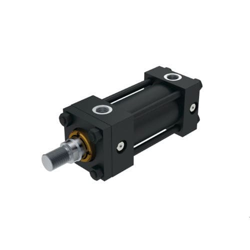 Vérin hydraulique - HMI - Parker Hannifin France SAS - à tirants / double effet / ISO