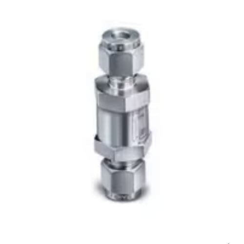 Clapet anti-retour à soupape - CO  - Parker Hannifin France SAS - fileté / de contrôle de débit / en acier inoxydable