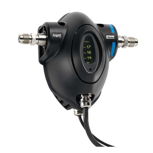 Détecteur de particules - IcountPD - Parker Hannifin France SAS - optique / pour applications hydrauliques / pour fluide hydraulique