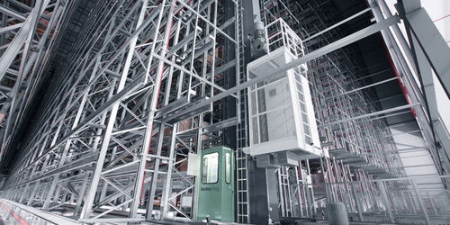 Transtockeur automatique - Stacker Crane - Kardex - pour entrepôt / pour palettes / pour système de rangement