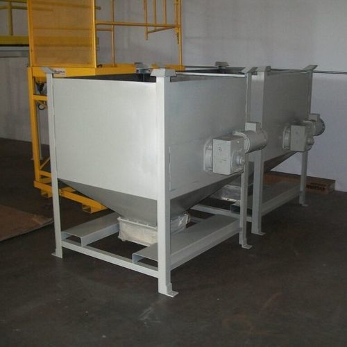 Cuve à trémie - TSM Control Systems - en acier / transportable / cubique