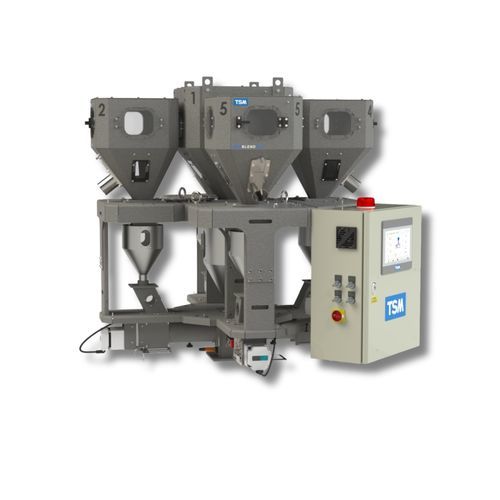 Mélangeur à vis conique - OPTIBLEND 1000 - TSM Control Systems - horizontal / vertical / continu