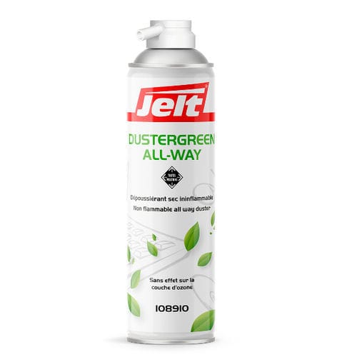 Aérosol dépoussiérant - DUSTERGREEN ALL WAY - ITW Spraytec - pour équipement électronique / inflammable