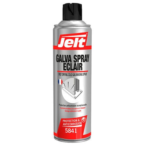 Aérosol de protection anticorrosion - GALVA ECLAIR - ITW Spraytec - galvanisant à froid / pour métal / à solvant