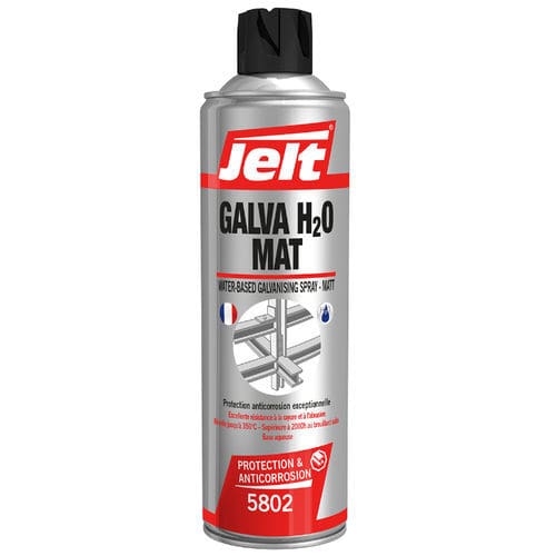 Aérosol de protection anticorrosion - GALVA H2O MAT - ITW Spraytec - galvanisant à froid / pour métal / longue durée