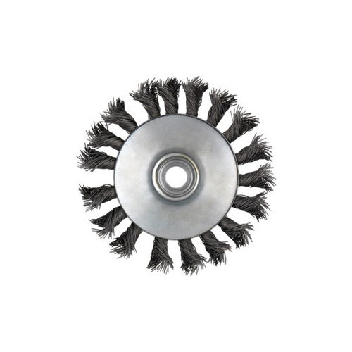 Brosse circulaire torsadée - Tyrolit - Schleifmittelwerke Swarovski AG & Co K.G - de nettoyage de soudure / de traitement de surface / en acier inoxydable