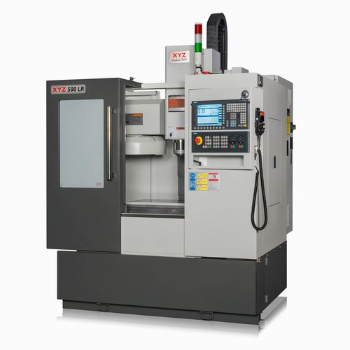 Centre d'usinage 3 axes - XYZ 500 LR - XYZ Machine Tools - vertical / avec table rotative / BT 40