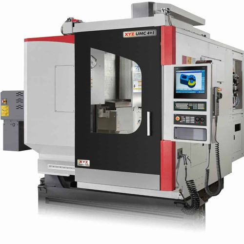 Fraiseuse CNC 5 axes - XYZ UMC 4+1 - XYZ Machine Tools - verticale / à table rotative / BT 40