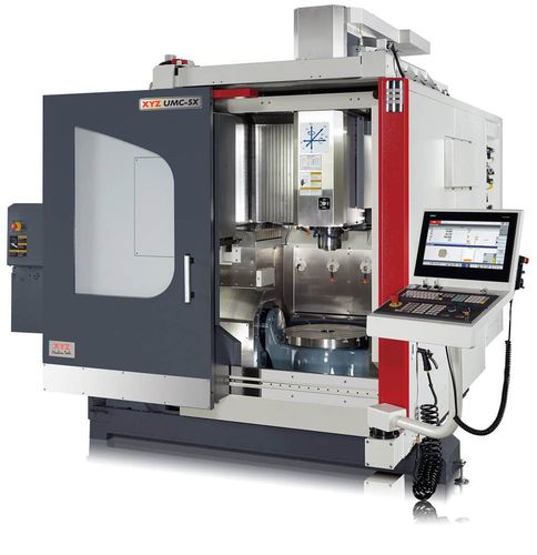 Fraiseuse CNC 5 axes - XYZ UMC-5X - XYZ Machine Tools - verticale / BT 40 / CAT40