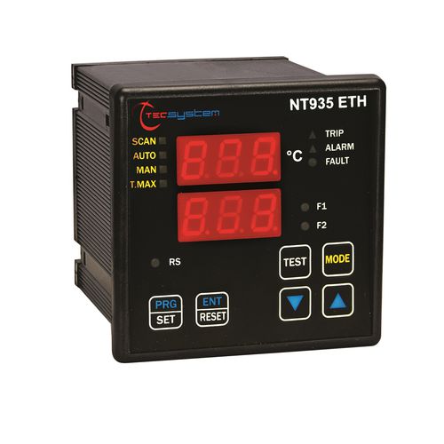 Contrôleur de température numérique - NT935 ETH - TECSYSTEM srl - programmable / IP65 / pour transformateur