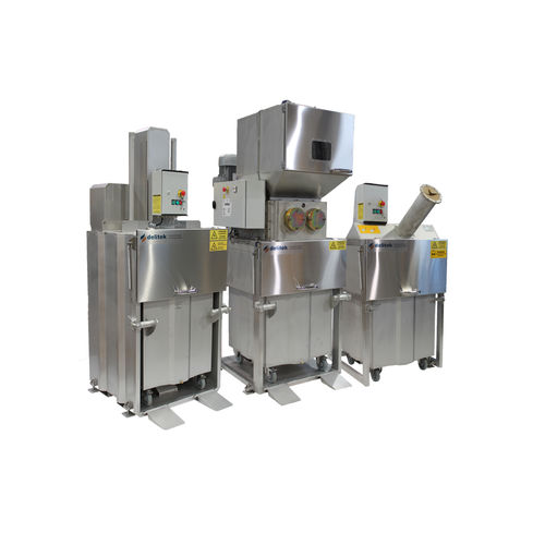Système de manutention de déchets - DT-500 series - Delitek AS - automatique / vertical / de matériaux secs