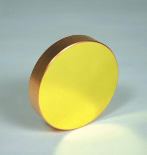 Miroir rond - II-VI INFRARED - en cuivre / laser