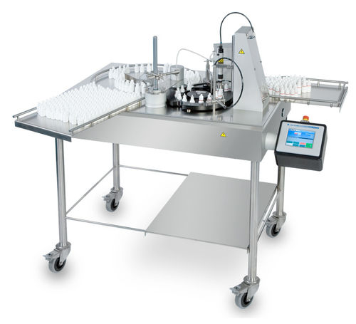 Remplisseuse / boucheuse pour produits pharmaceutiques - 2 700 p/min | SX-200-R - DARA Pharmaceutical Packaging - pour liquides / de bouteilles