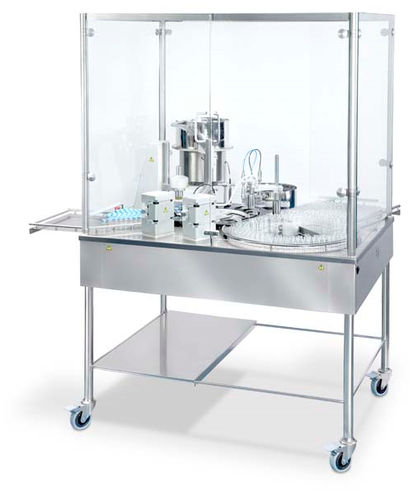 Remplisseuse / boucheuse pour produits pharmaceutiques - SX-200-PP - DARA Pharmaceutical Packaging - pour liquides / de bouteilles