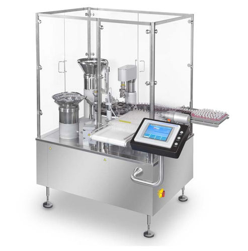 Remplisseuse / boucheuse pour produits pharmaceutiques - SYX-E-PP - DARA Pharmaceutical Packaging - pour liquides / de bouteilles