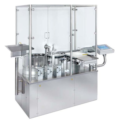 Remplisseuse / boucheuse pour produits pharmaceutiques - SYX-E-Lyo - DARA Pharmaceutical Packaging - pour liquides / de bouteilles