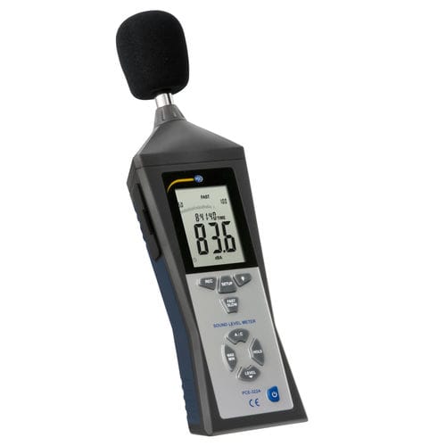 Sonomètre intégrateur - PCE-322A - PCE Deutschland GmbH - analyseur / classe 2 / numérique