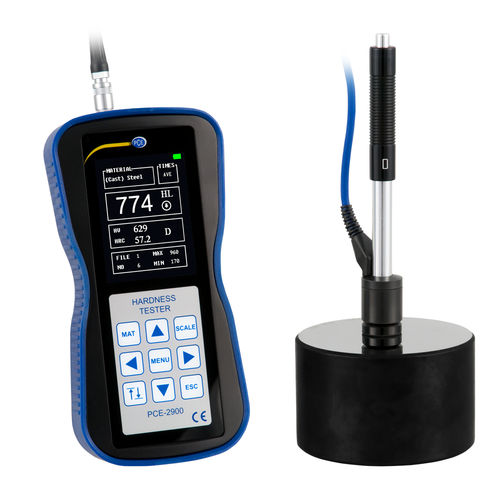 Testeur de dureté Brinell - PCE-2900 - PCE Deutschland GmbH - Rockwell / Vickers / Shore