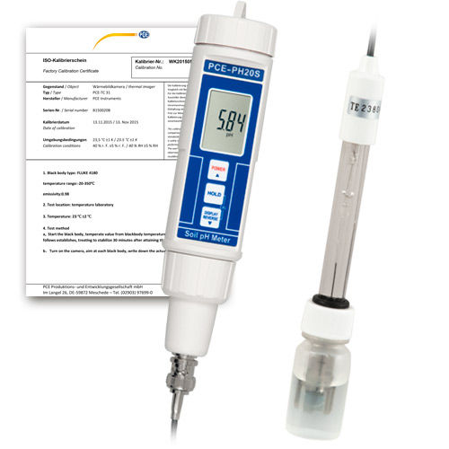 PH mètre portable - PCE-PH 20 - PCE Deutschland GmbH - de process / de laboratoire / numérique