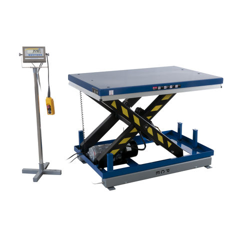 Table élévatrice à ciseaux - PCE-HLTS 2T - PCE Deutschland GmbH - hydraulique / mobile / avec balance intégrée