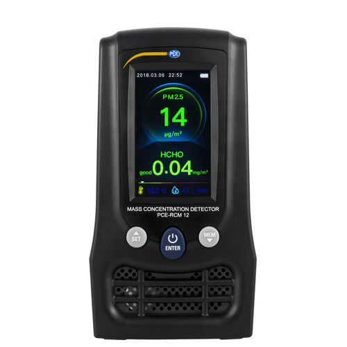 Instrument de mesure de la qualité de l'air intérieur - PCE-RCM 12 - PCE Deutschland GmbH - CO2 / de table