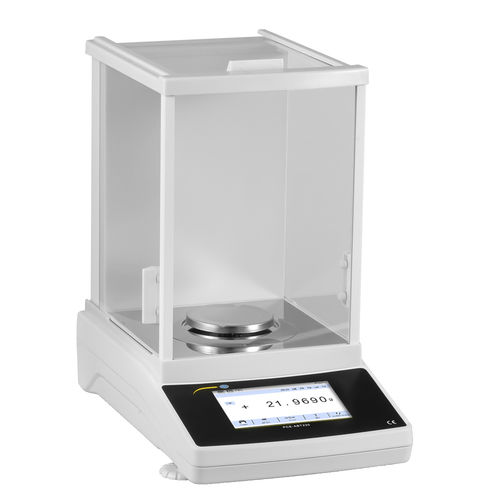 Balance analytique - PCE-ABT 220 - PCE Deutschland GmbH - de laboratoire / à écran tactile / en acier inoxydable