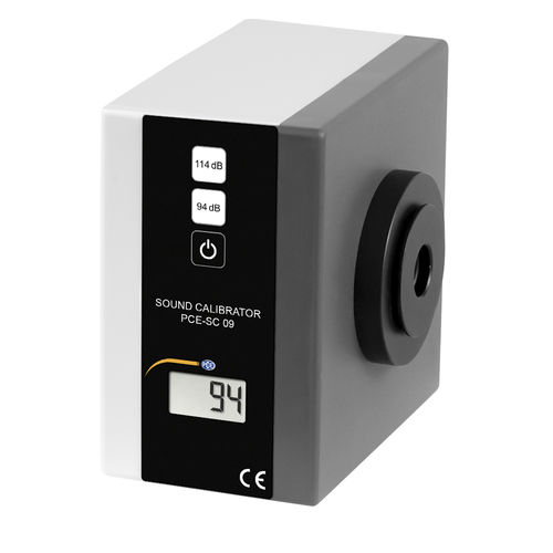 Calibrateur de niveau sonore - PCE-SC 09-ICA - PCE Deutschland GmbH - pour sonomètre / portable / numérique