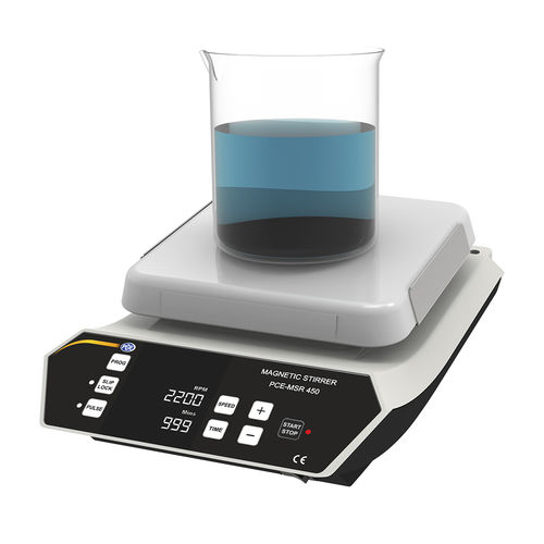 Agitateur magnétique de laboratoire - PCE-MSR 450 - PCE Deutschland GmbH - numérique / pour béchers / de paillasse