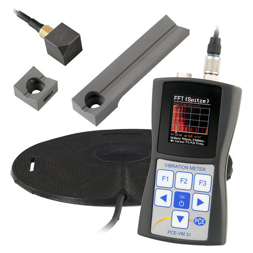 Vibromètre appliqués à l'homme - PCE-VM 31-HAWB - PCE Deutschland GmbH - portable / avec enregistreur de données / numérique