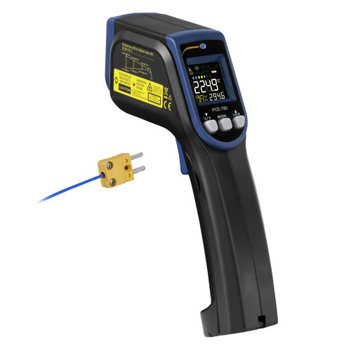 Thermomètre à infrarouge - PCE-780 - PCE Deutschland GmbH - à affichage numérique / °C / avec pointeur laser