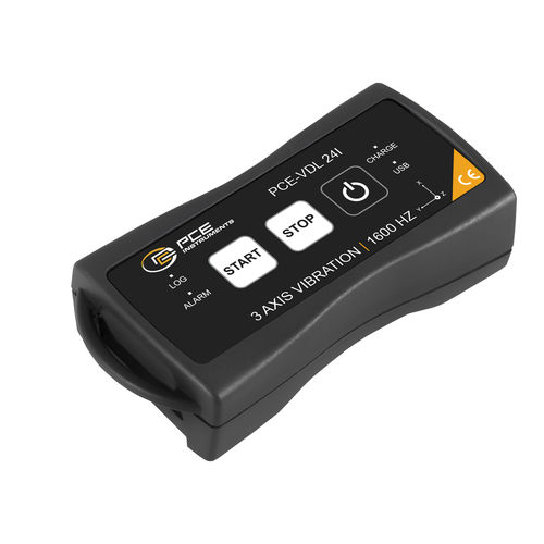 Enregistreur de données d'accélération - PCE-VDL 24I - PCE Deutschland GmbH - de choc / de vibration / USB