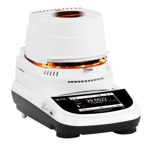 Balance d'humidité de laboratoire - PCE-MA 60XT - PCE Deutschland GmbH - g / à écran tactile / RS-232