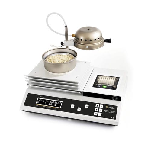 Balance d'humidité de laboratoire - PCE-UX 3011GQD  - PCE Deutschland GmbH - kilogrammes / avec afficheur LCD / RS-232