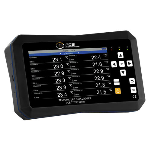 Thermomètre à thermocouple - PCE-T 1220 - PCE Deutschland GmbH - numérique / pour haute température