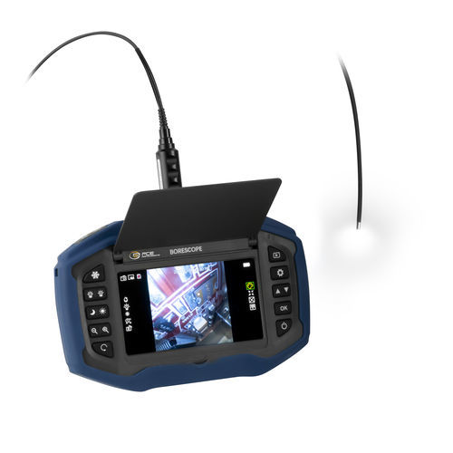 Vidéo-endoscope flexible - PCE-VE 270HR - PCE Deutschland GmbH - pour automobile / pour inspection de forage / portable