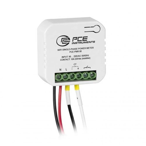 Appareil de mesure de puissance énergimètre - PCE-PMR 80 - PCE Deutschland GmbH - de puissance active / numérique / sur rail DIN