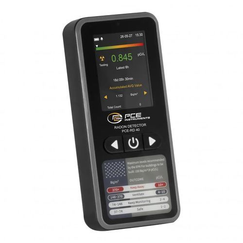 Radiamètre radioactif - PCE-RD 40 - PCE Deutschland GmbH - avec alarme sonore / avec alarme visuelle / avec alarme