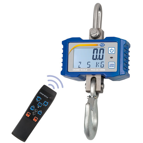 Crochet peseur numérique - PCE-CS 1000N - PCE Deutschland GmbH - avec afficheur LCD