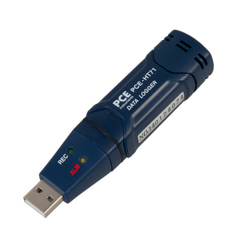 Enregistreur de données de température - PCE-HT 71N - PCE Deutschland GmbH - d'humidité relative / USB / sans écran