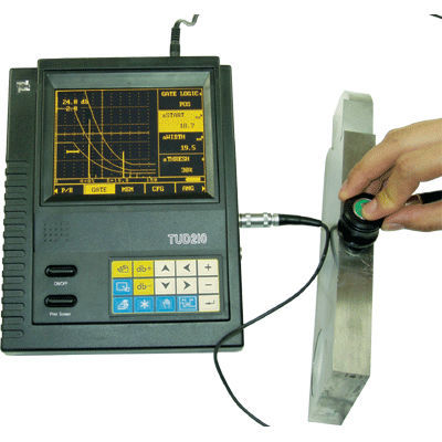 Mesureur d'épaisseur de matériaux - TUD210 - TIME SHIJIN Group - portable / par technologie PULSE / entre échos
