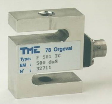Capteur de force en compression - 50 - 10000 daN | F 501 TC - TME - en traction compression / en traction / en S