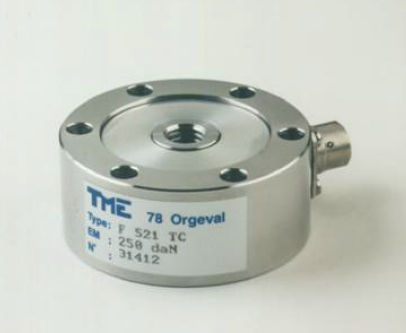 Capteur de force en compression - max. 5 000 daN | F 521 TC - TME - en traction compression / en traction / type pancake