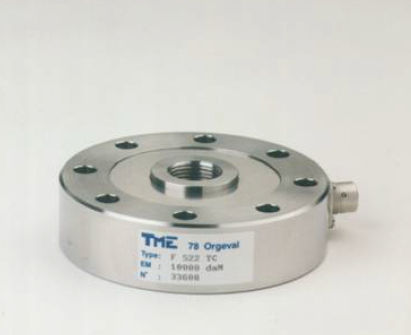 Capteur de force en compression - max. 50 000 daN | F 522 TC - TME - en traction compression / en traction / type pancake
