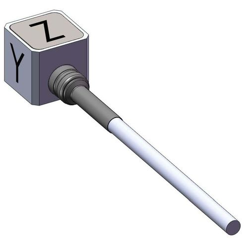Accéléromètre triaxial - 3133A2 - DYTRAN INSTRUMENTS - piézoélectrique / IEPE / ultraminiature
