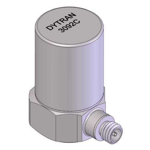Accéléromètre triaxial - 3092C - DYTRAN INSTRUMENTS - piézoélectrique / haute température / compact