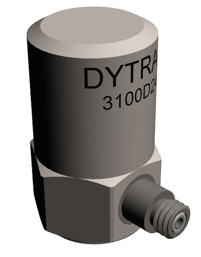 Accéléromètre triaxial - 3100D24   - DYTRAN INSTRUMENTS - piézoélectrique / EMI / à usage général